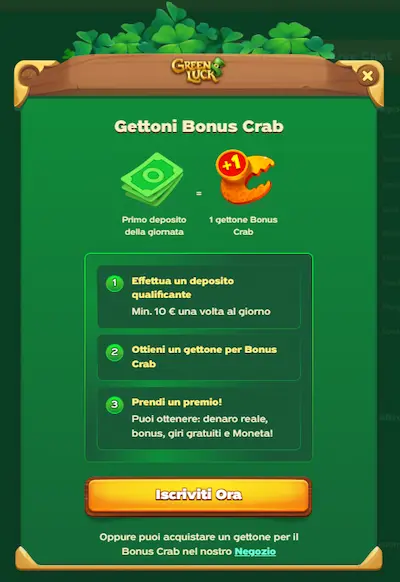 GreenLuck Casino crab