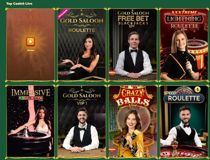GreenLuck Casino live