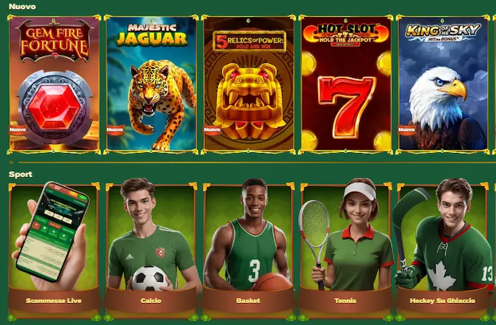 GreenLuck Casino games
